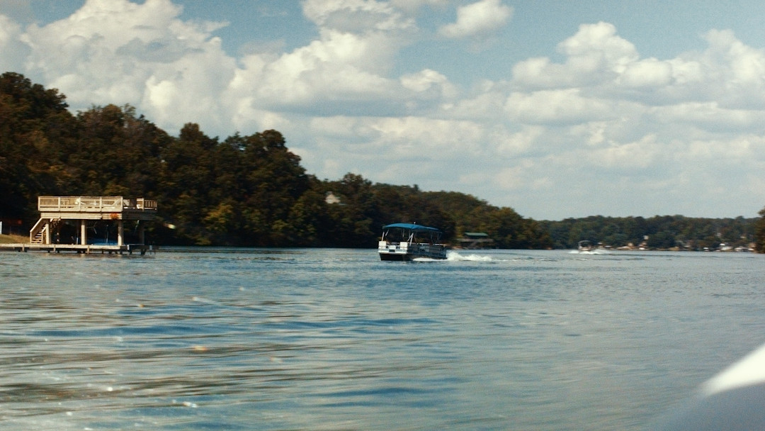 Location footage on Claytor Lake.