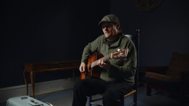 Frame from a Pulaski music video.